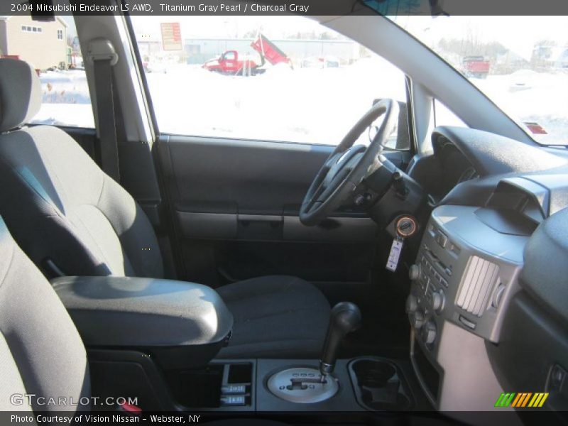 Titanium Gray Pearl / Charcoal Gray 2004 Mitsubishi Endeavor LS AWD