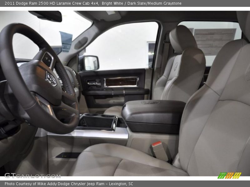 Bright White / Dark Slate/Medium Graystone 2011 Dodge Ram 2500 HD Laramie Crew Cab 4x4
