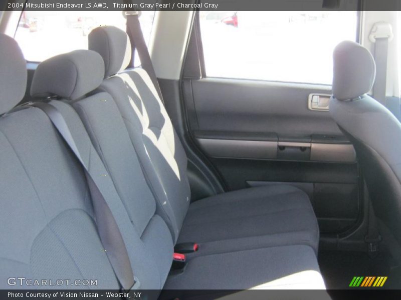 Titanium Gray Pearl / Charcoal Gray 2004 Mitsubishi Endeavor LS AWD