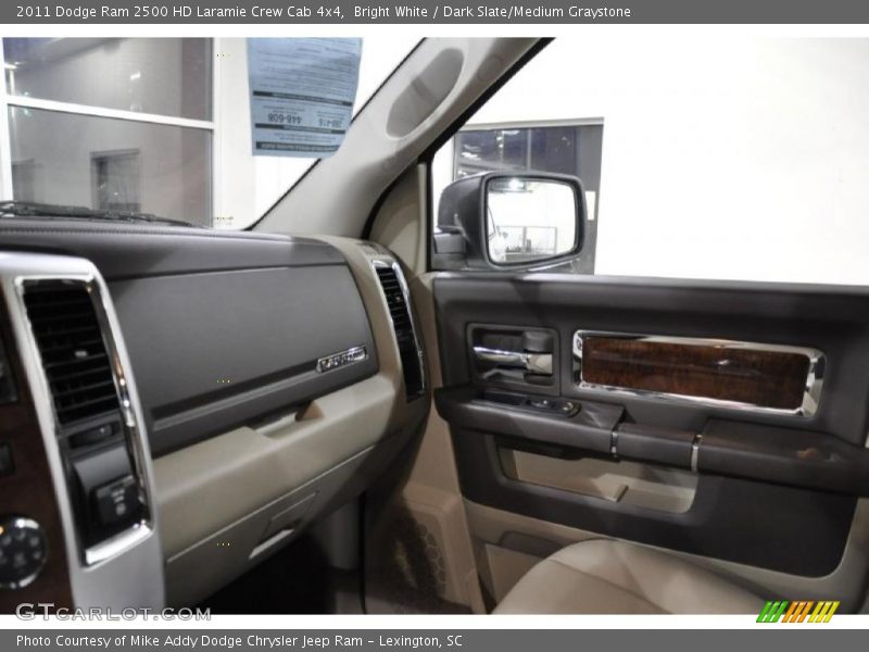 Bright White / Dark Slate/Medium Graystone 2011 Dodge Ram 2500 HD Laramie Crew Cab 4x4