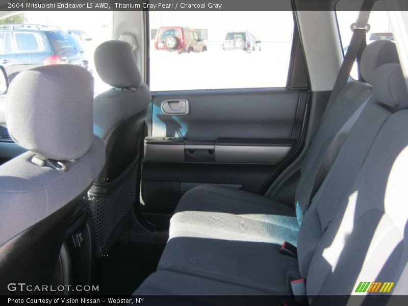Titanium Gray Pearl / Charcoal Gray 2004 Mitsubishi Endeavor LS AWD