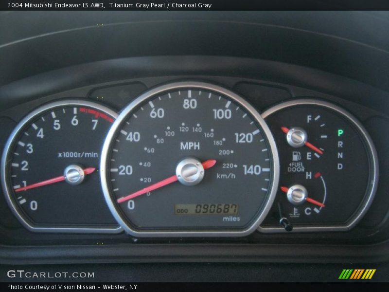  2004 Endeavor LS AWD LS AWD Gauges