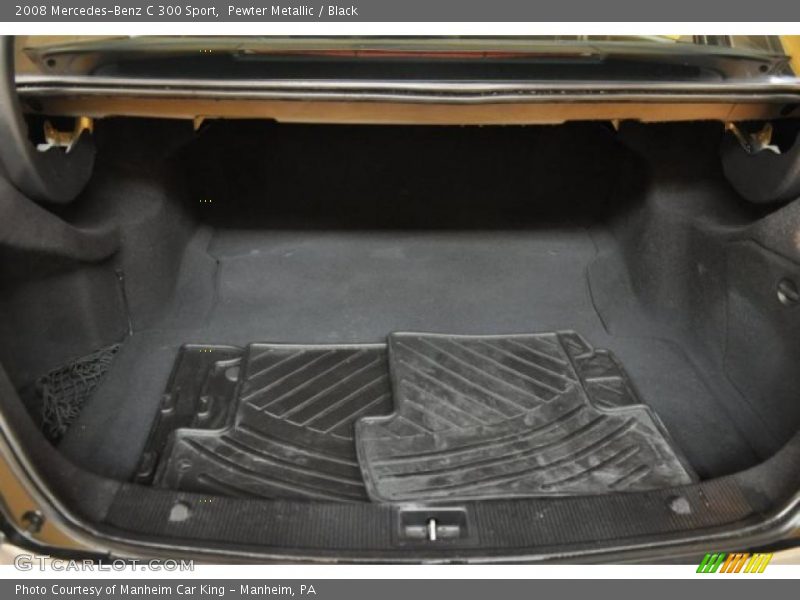 Pewter Metallic / Black 2008 Mercedes-Benz C 300 Sport
