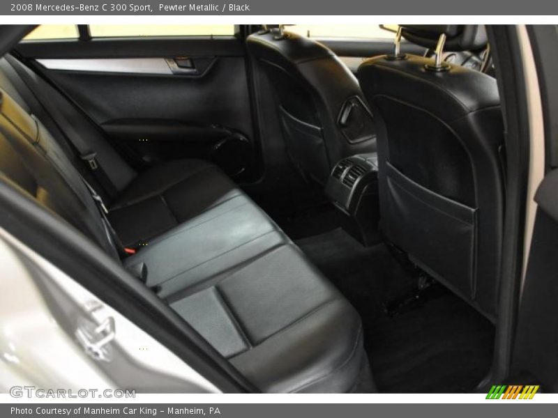Pewter Metallic / Black 2008 Mercedes-Benz C 300 Sport