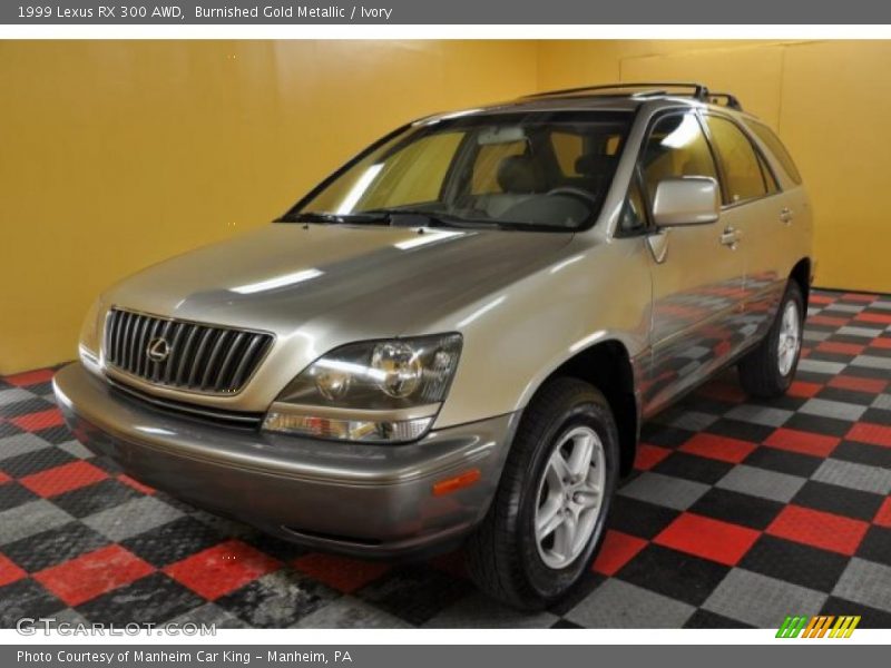 Burnished Gold Metallic / Ivory 1999 Lexus RX 300 AWD