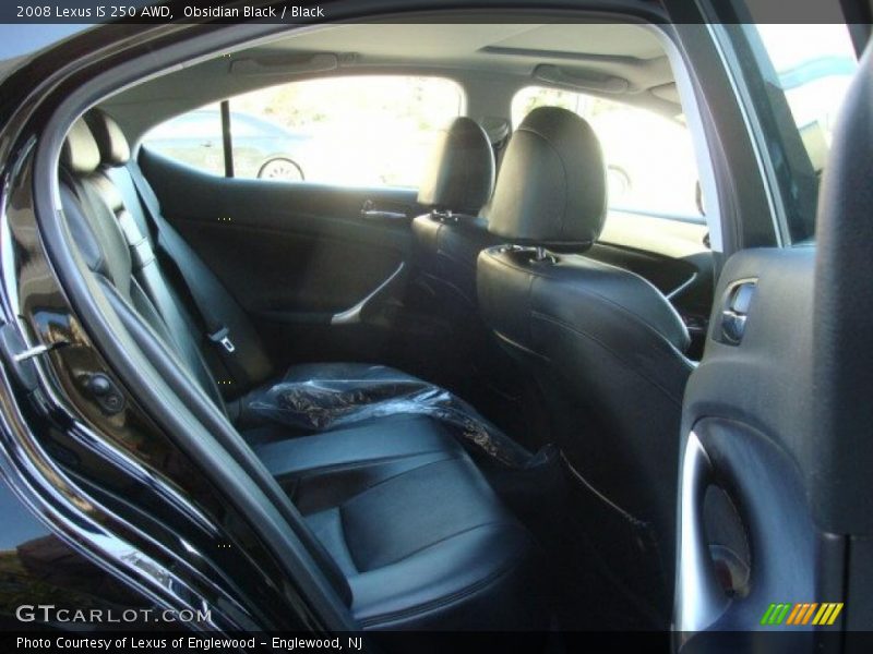 Obsidian Black / Black 2008 Lexus IS 250 AWD