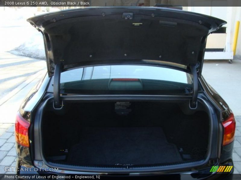 Obsidian Black / Black 2008 Lexus IS 250 AWD