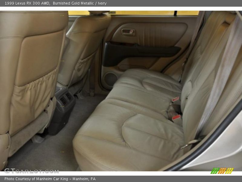 Burnished Gold Metallic / Ivory 1999 Lexus RX 300 AWD