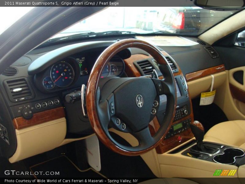  2011 Quattroporte S Pearl Beige Interior