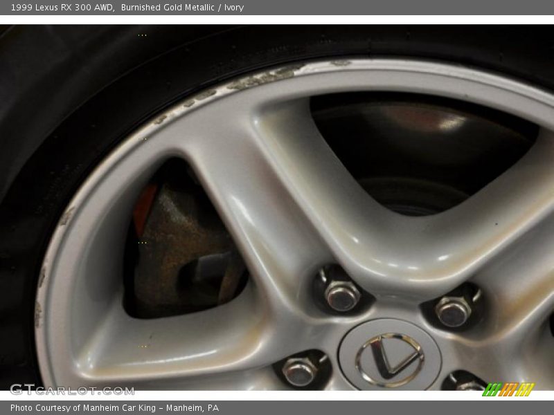 Burnished Gold Metallic / Ivory 1999 Lexus RX 300 AWD