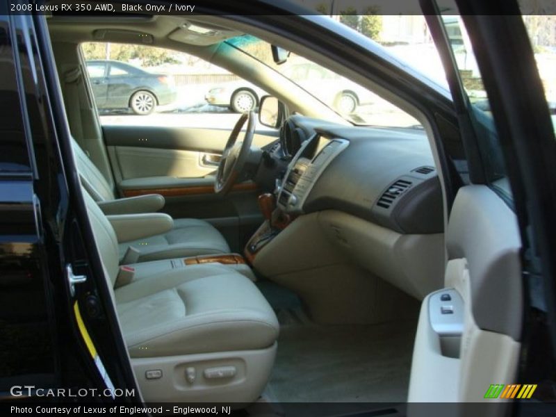 Black Onyx / Ivory 2008 Lexus RX 350 AWD