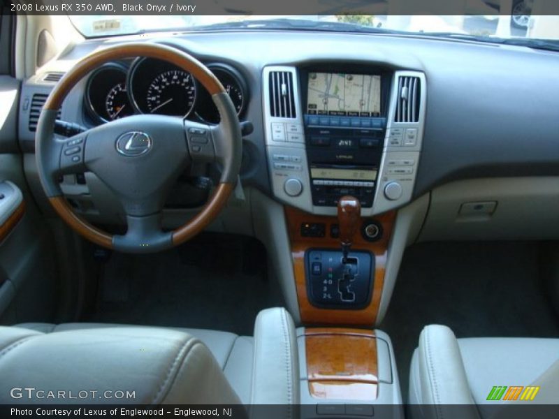 Black Onyx / Ivory 2008 Lexus RX 350 AWD