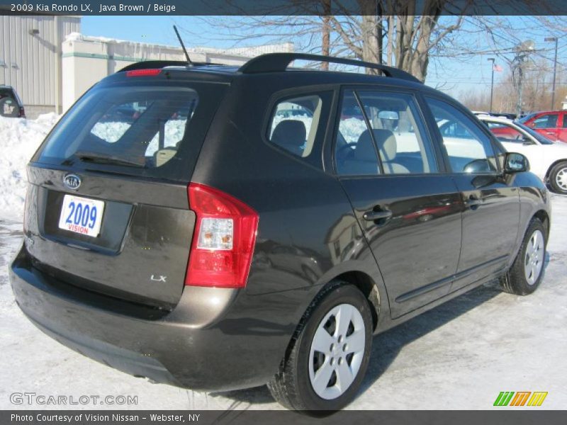 Java Brown / Beige 2009 Kia Rondo LX