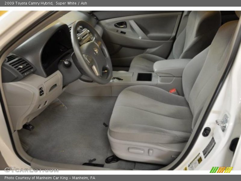 Super White / Ash 2009 Toyota Camry Hybrid