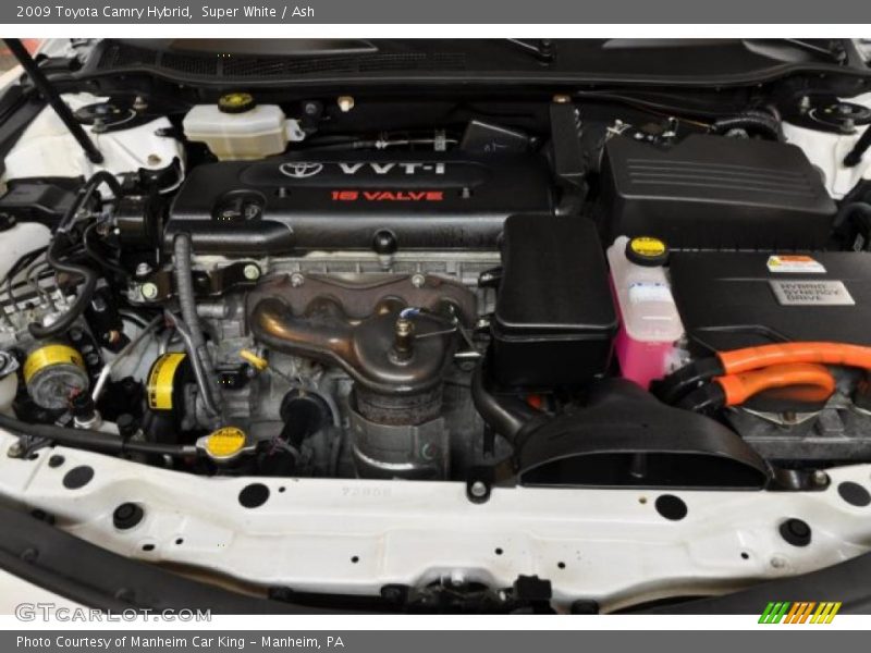 Super White / Ash 2009 Toyota Camry Hybrid