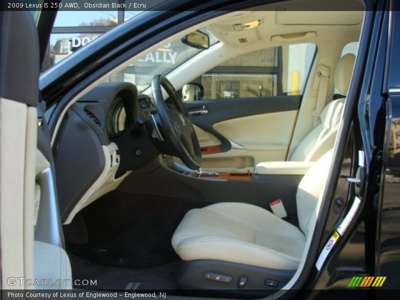  2009 IS 250 AWD Ecru Interior