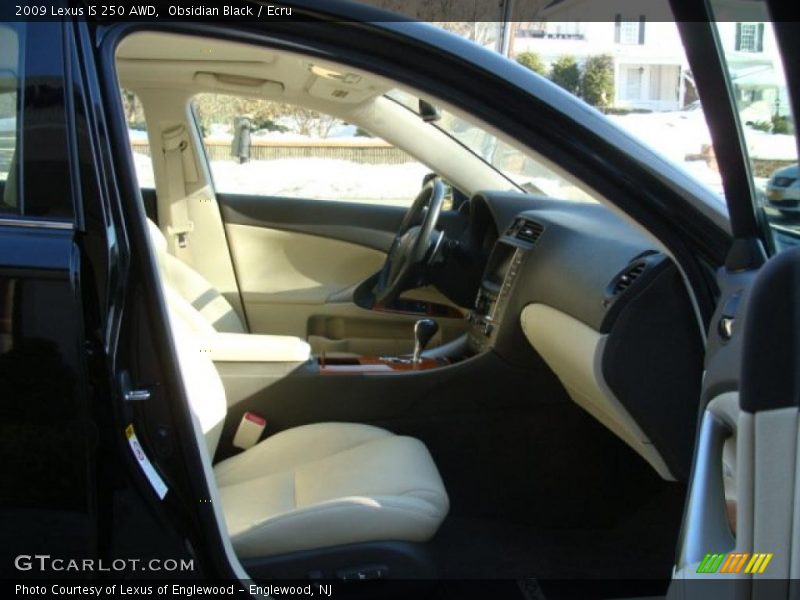  2009 IS 250 AWD Ecru Interior