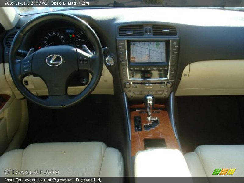  2009 IS 250 AWD Ecru Interior