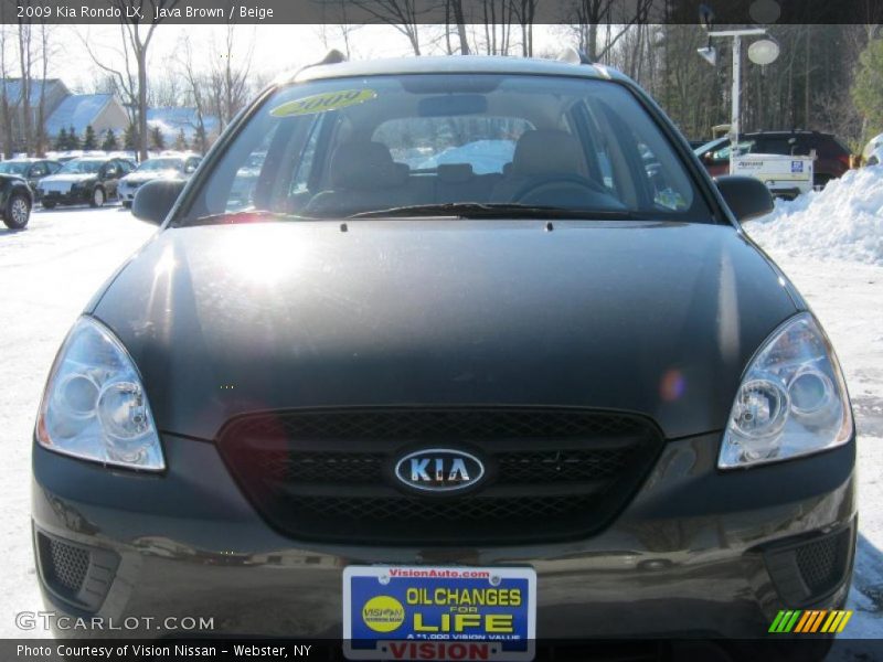 Java Brown / Beige 2009 Kia Rondo LX