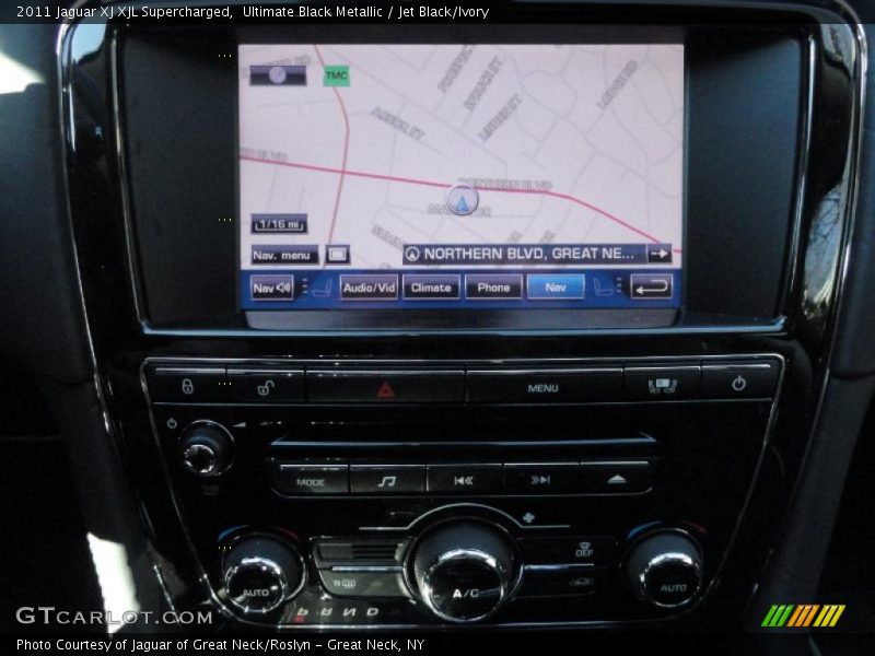 Navigation of 2011 XJ XJL Supercharged