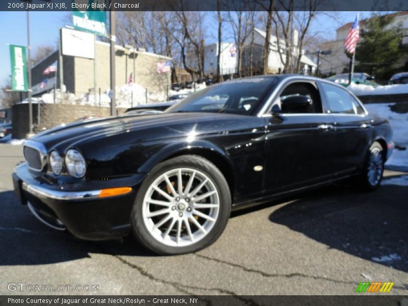 Ebony Black / Charcoal 2006 Jaguar XJ XJ8