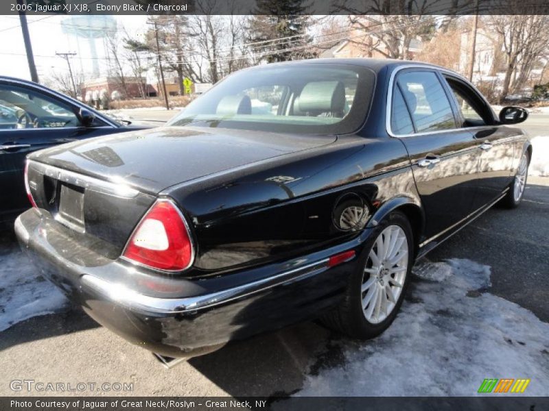 Ebony Black / Charcoal 2006 Jaguar XJ XJ8