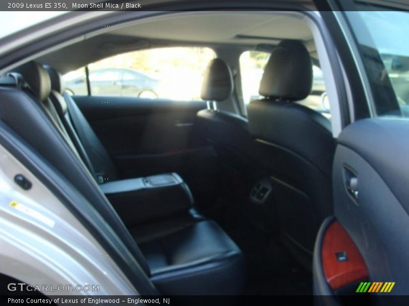 Moon Shell Mica / Black 2009 Lexus ES 350