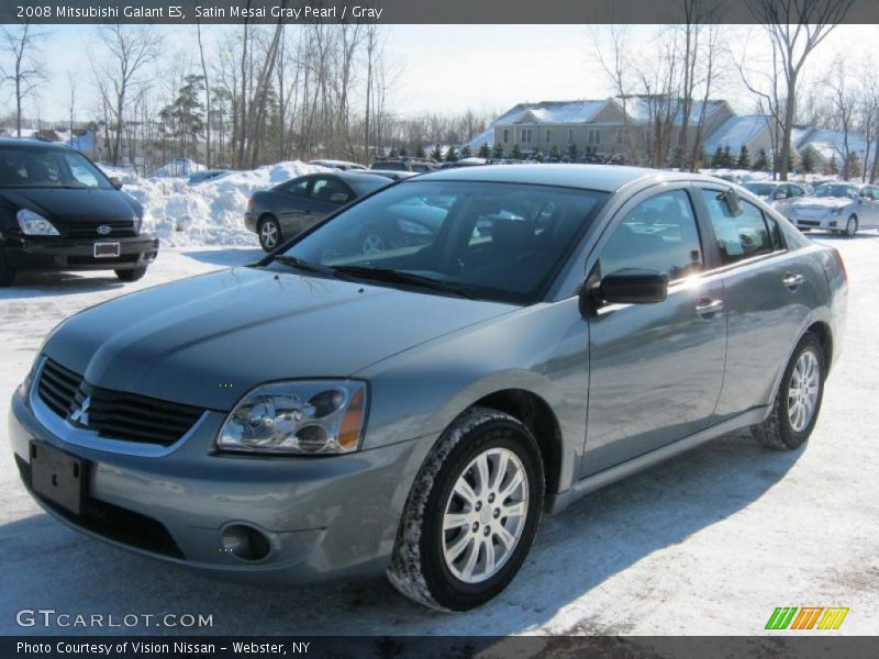 Satin Mesai Gray Pearl / Gray 2008 Mitsubishi Galant ES