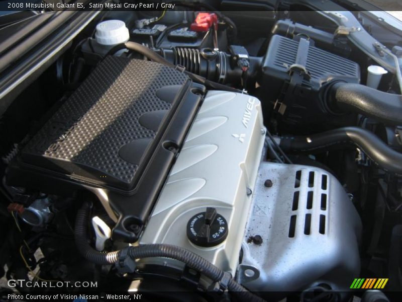 Satin Mesai Gray Pearl / Gray 2008 Mitsubishi Galant ES