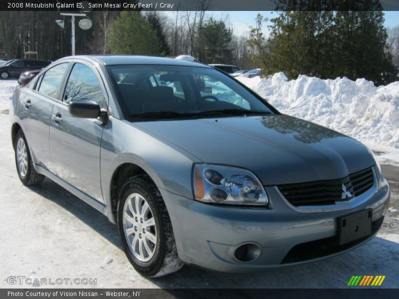 Satin Mesai Gray Pearl / Gray 2008 Mitsubishi Galant ES
