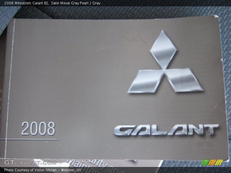 Satin Mesai Gray Pearl / Gray 2008 Mitsubishi Galant ES