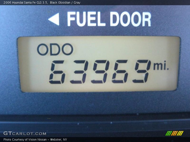 Black Obsidian / Gray 2006 Hyundai Santa Fe GLS 3.5