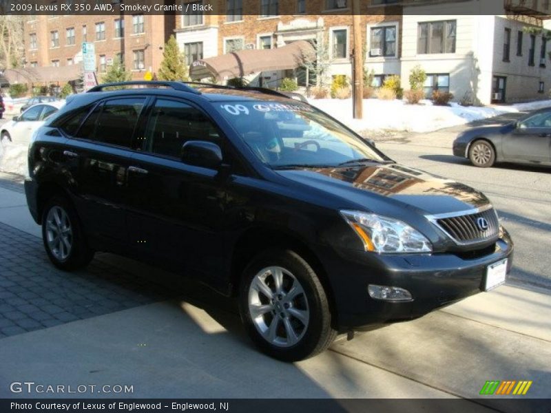 Smokey Granite / Black 2009 Lexus RX 350 AWD
