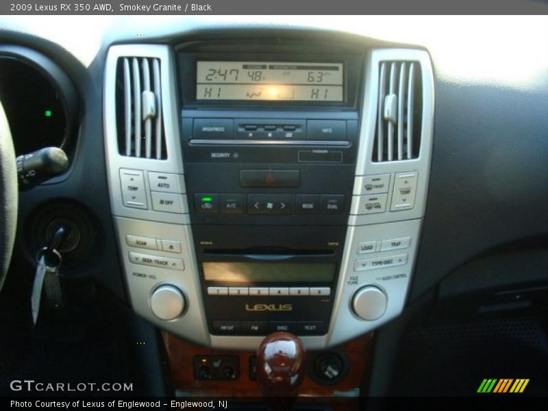 Smokey Granite / Black 2009 Lexus RX 350 AWD