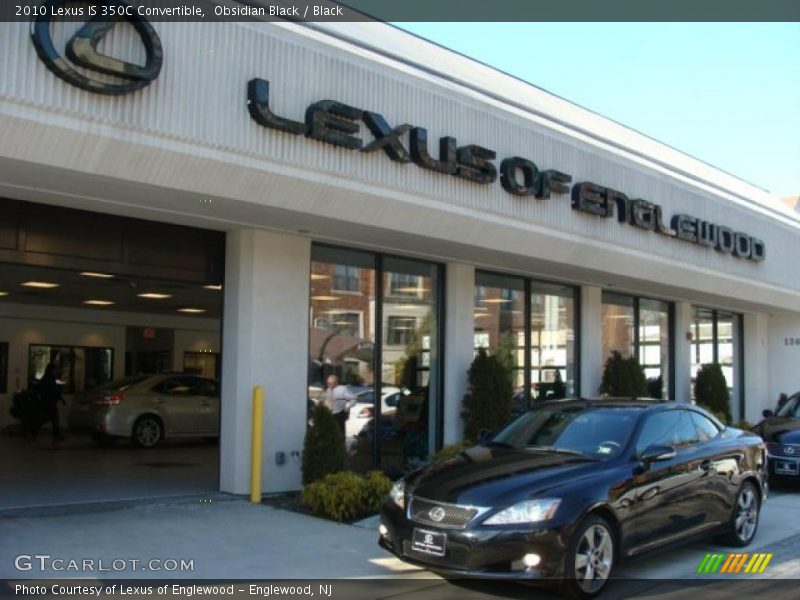 Obsidian Black / Black 2010 Lexus IS 350C Convertible