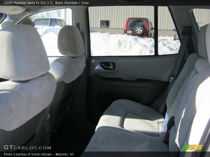 Black Obsidian / Gray 2006 Hyundai Santa Fe GLS 3.5