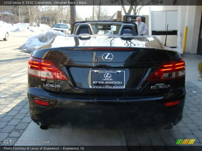 Obsidian Black / Black 2010 Lexus IS 350C Convertible