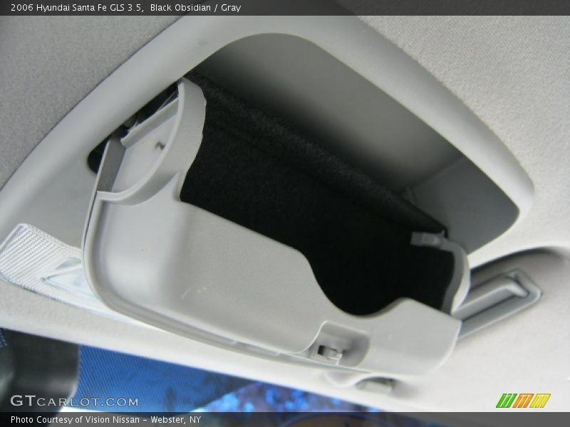 Black Obsidian / Gray 2006 Hyundai Santa Fe GLS 3.5