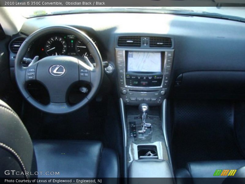 Obsidian Black / Black 2010 Lexus IS 350C Convertible