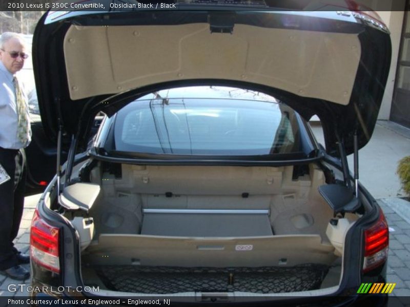 Obsidian Black / Black 2010 Lexus IS 350C Convertible