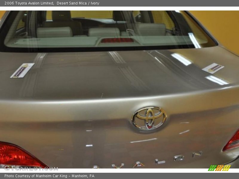 Desert Sand Mica / Ivory 2006 Toyota Avalon Limited