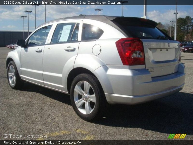 Bright Silver Metallic / Dark Slate Gray/Medium Graystone 2010 Dodge Caliber SXT