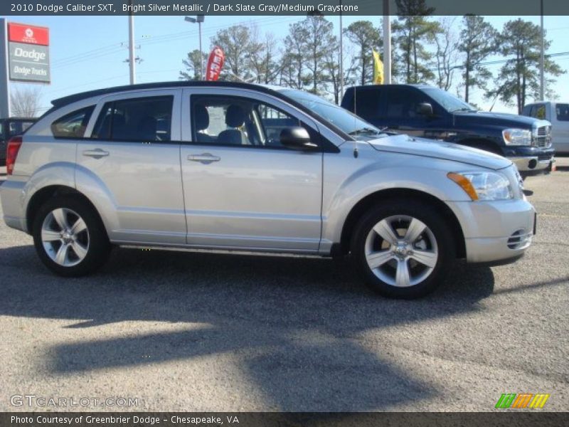 Bright Silver Metallic / Dark Slate Gray/Medium Graystone 2010 Dodge Caliber SXT