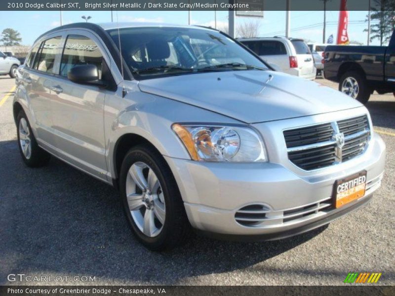 Bright Silver Metallic / Dark Slate Gray/Medium Graystone 2010 Dodge Caliber SXT