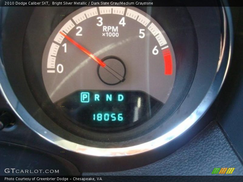 Bright Silver Metallic / Dark Slate Gray/Medium Graystone 2010 Dodge Caliber SXT