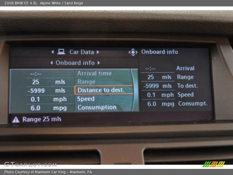 Alpine White / Sand Beige 2008 BMW X5 4.8i