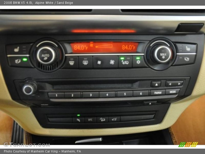 Alpine White / Sand Beige 2008 BMW X5 4.8i