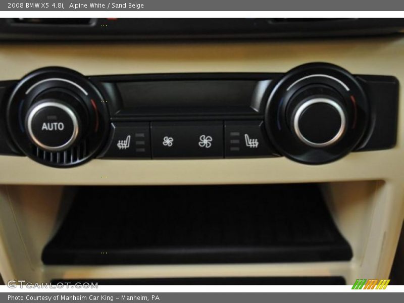 Alpine White / Sand Beige 2008 BMW X5 4.8i