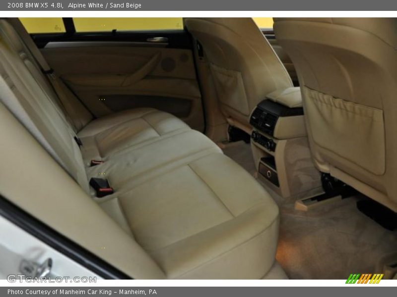 Alpine White / Sand Beige 2008 BMW X5 4.8i