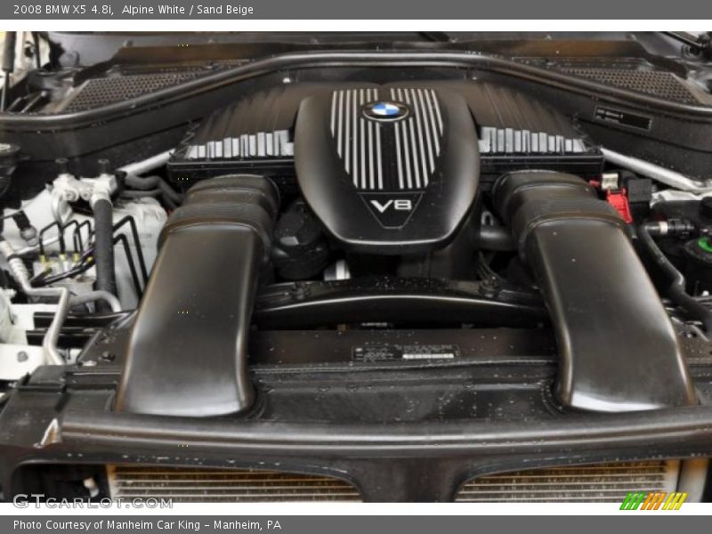 Alpine White / Sand Beige 2008 BMW X5 4.8i